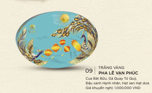 Trăng Vàng Pha Lê Vạn Phúc 8 Bánh x 80g